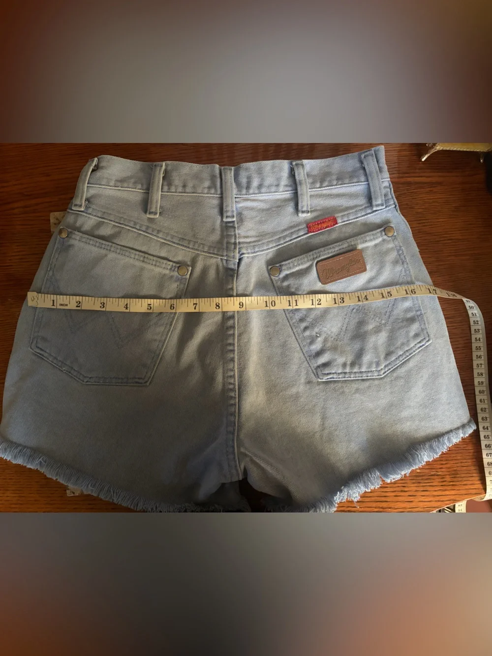 Vintage Light Blue Wrangler Denim Shorts